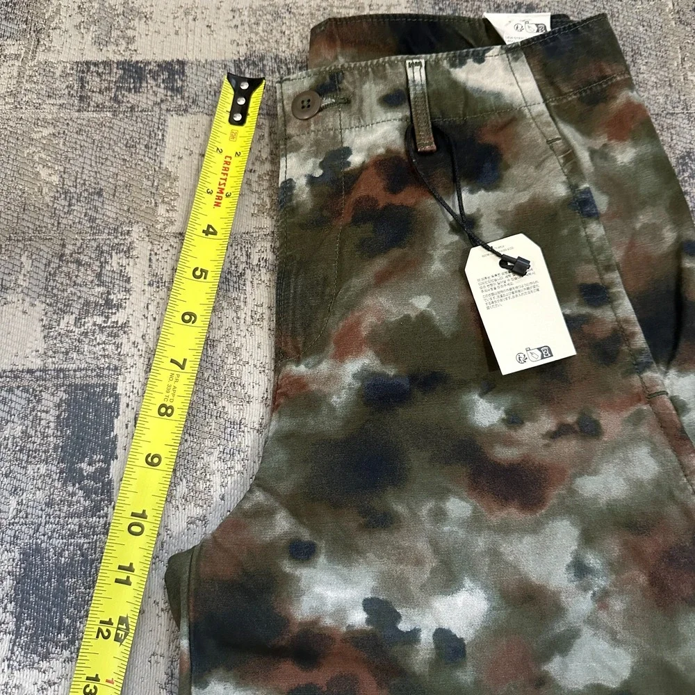 Levi's Premium Women's Pants Baggy Camo Cargo Watercolor 26x30 (28x30)‎ $108 NEW